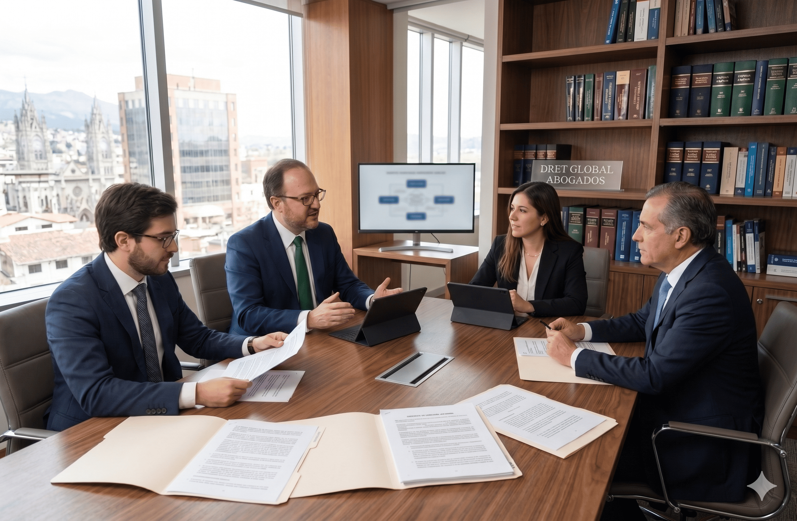Mauricio Martínez en reunión de trabajo — DRET GLOBAL Abogados México