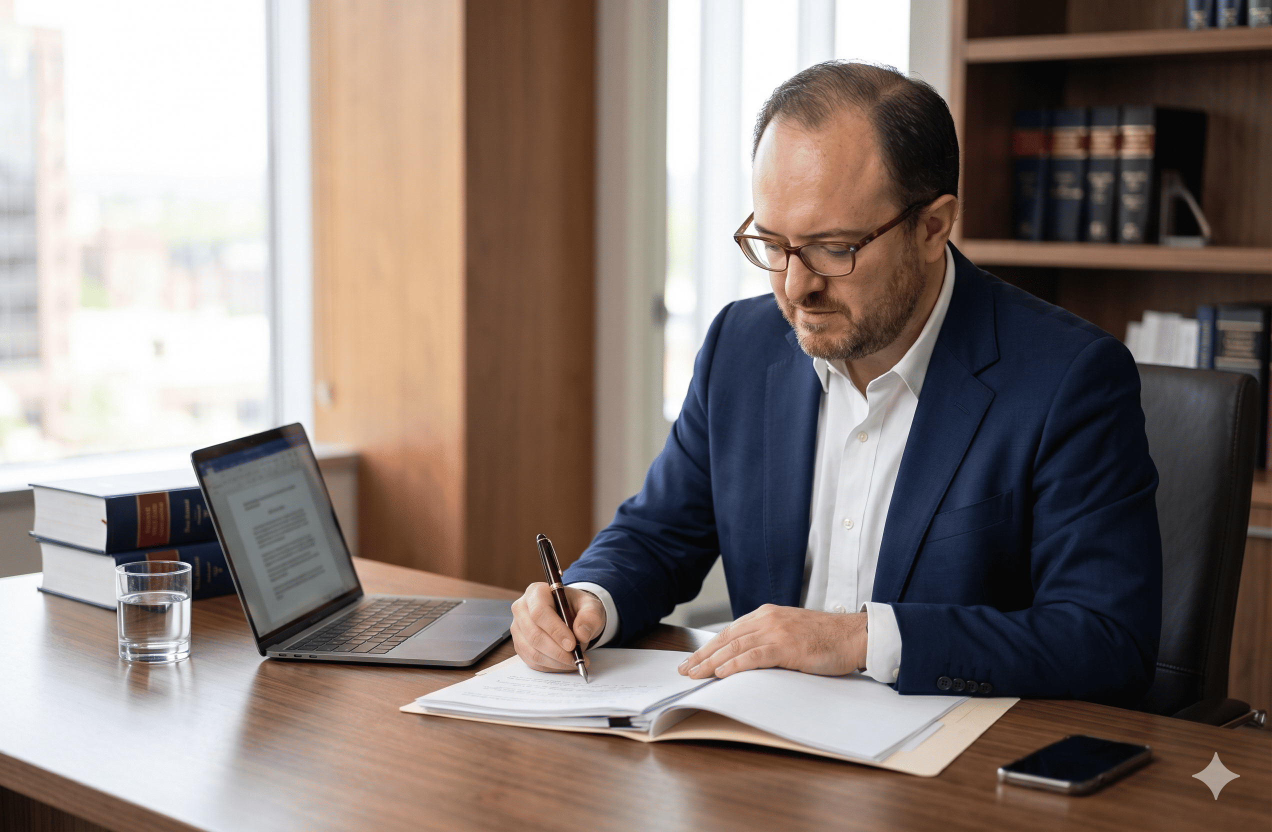 Mauricio Martínez trabajando — DRET GLOBAL Abogados México